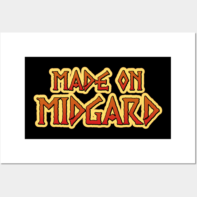 Made on Midgard Wall Art by Brubarell